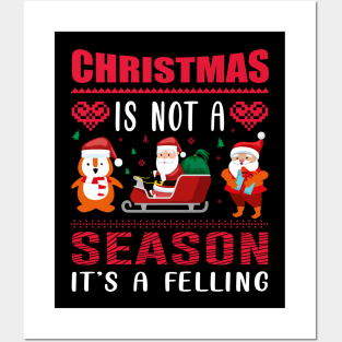 Christmas T - Shirt Design Posters and Art